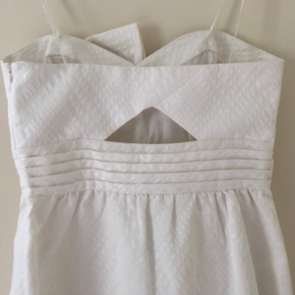 Max And Cleo White Strapless Dress View 3